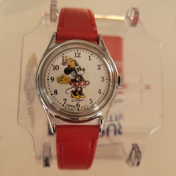 Minnie Mouse Watch Vintage 1990s Lorus - Picture 7 of 14